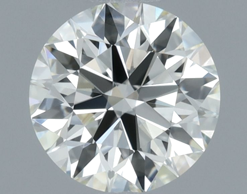 0.53 carat K-VVS1 Excellent cut Natūralus Round Deimantas (1)