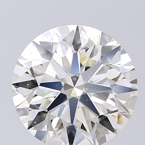 3.5 carat K-SI1 Excellent cut Natūralus Round Deimantas (1)
