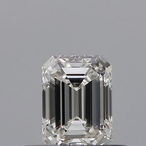 0.37 carat F-VVS1 Natūralus Emerald Deimantas (1)