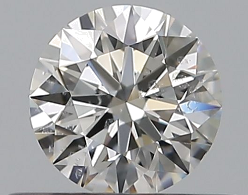 0.43 carat G-SI2 Excellent cut Natūralus Round Deimantas (1)