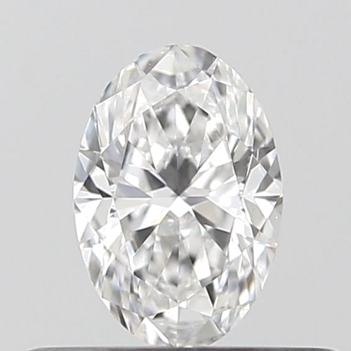 0.35 carat E-VVS2 Natūralus Oval Deimantas (1)