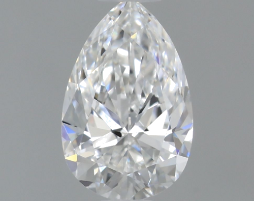 0.34 carat F-VS1 Natūralus Pear Deimantas (1)