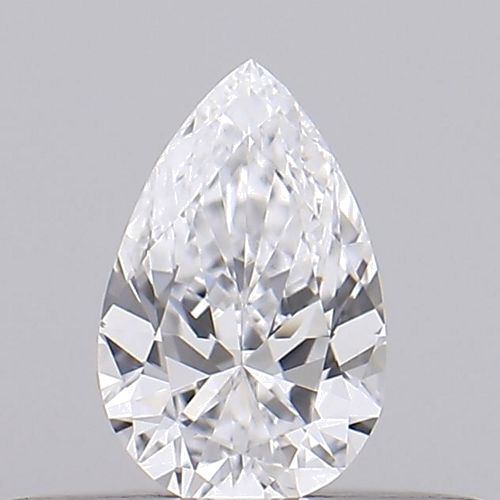 0.2 carat D-VS1 Natūralus Pear Deimantas (1)
