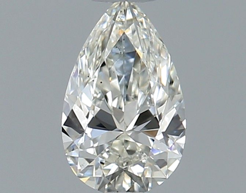 0.4 carat J-VS2 Natūralus Pear Deimantas (1)