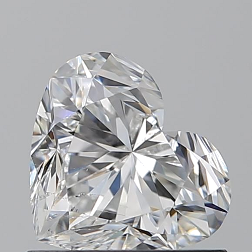 0.92 carat E-SI2 Natūralus Heart Deimantas (1)