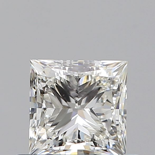 0.6 carat I-VS1 Natūralus Princess Deimantas (1)