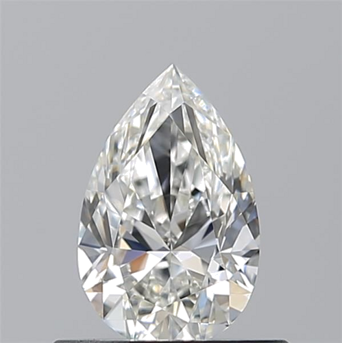 0.51 carat H-VVS1 Natūralus Pear Deimantas (1)
