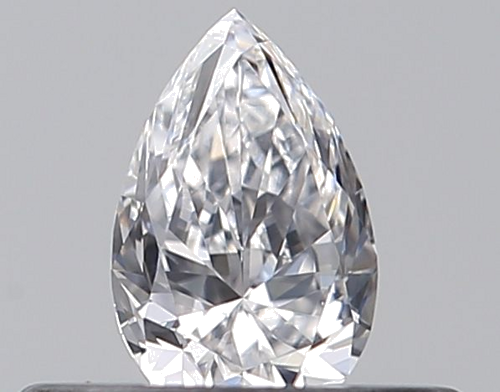 0.24 carat D-VVS1 Natūralus Pear Deimantas (1)