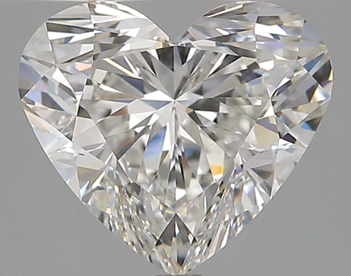 2.02 carat H-VS1 Natūralus Heart Deimantas (1)