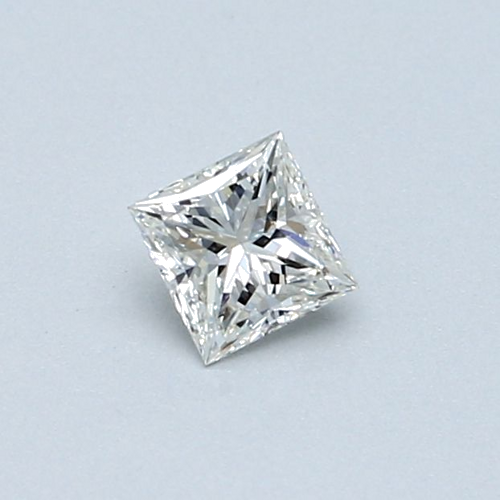 0.3 carat H-VVS2 Natūralus Princess Deimantas (1)