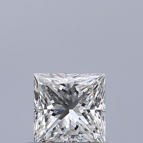 0.43 carat F-VVS1 Natūralus Princess Deimantas (1)