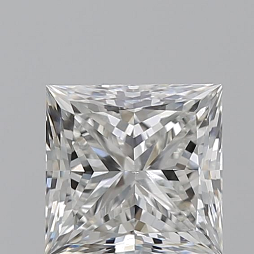 1.01 carat G-SI1 Natūralus Princess Deimantas (1)