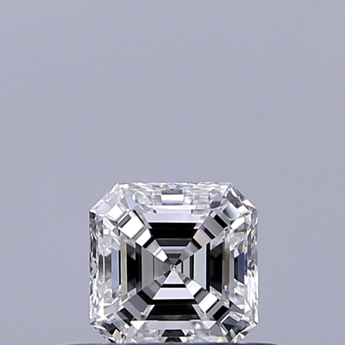 0.33 carat D-IF Natūralus Asscher Deimantas (1)