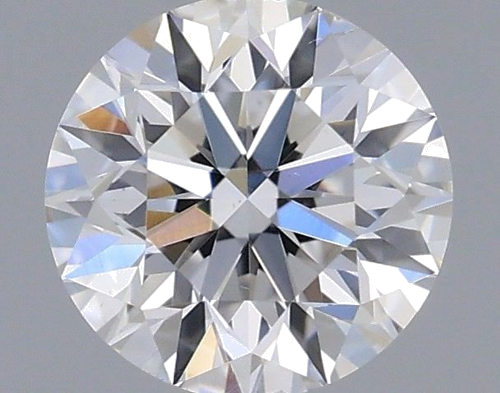 0.4 carat F-SI1 Very Good cut Natūralus Round Deimantas (1)