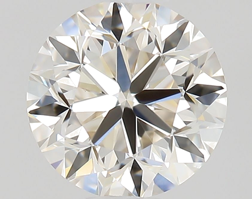 0.5 carat K-VS2 GD cut Natūralus Round Deimantas (1)