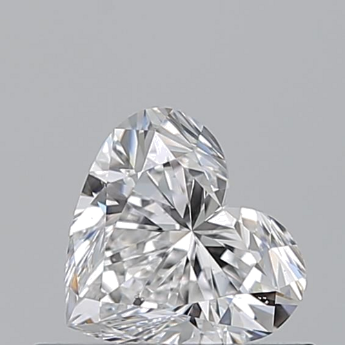 0.51 carat E-SI1 Natūralus Heart Deimantas (1)