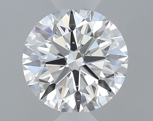 0.4 carat F-SI1 Excellent cut Natūralus Round Deimantas (1)