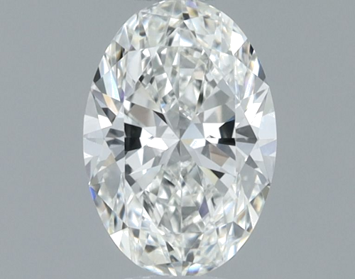0.5 carat G-VVS2 Natūralus Oval Deimantas (1)