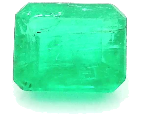 0.62 carat GREEN STEP cut Octagonal Smaragdas (1)