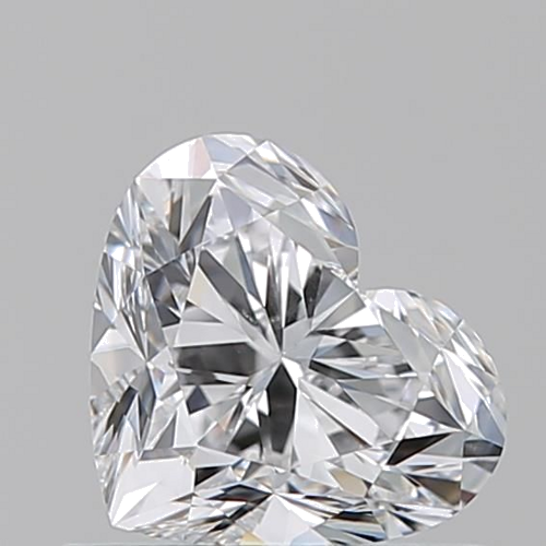 0.74 carat D-SI1 Natūralus Heart Deimantas (1)