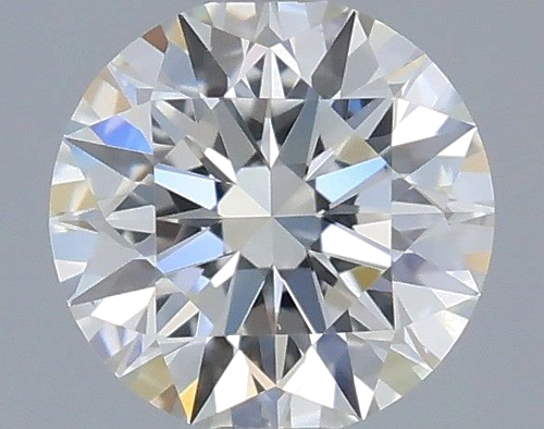 0.45 carat F-VVS1 Excellent cut Natūralus Round Deimantas (1)