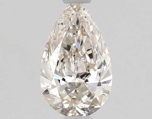 0.5 carat J-VVS2 Natūralus Pear Deimantas (1)