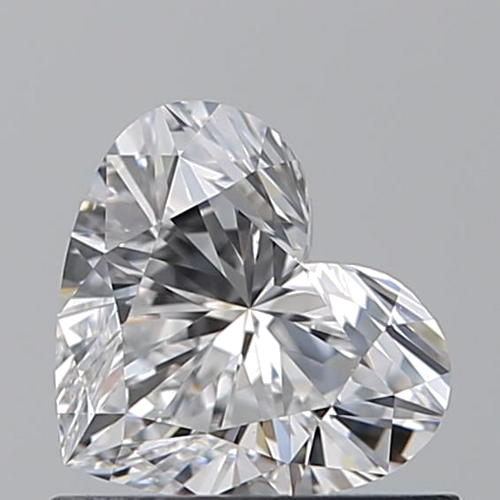 0.7 carat D-VS1 Natūralus Heart Deimantas (1)