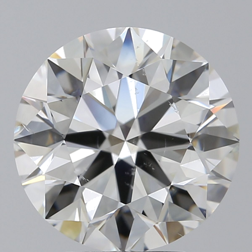 4.0 carat I-SI2 Excellent cut Natūralus Round Deimantas (1)
