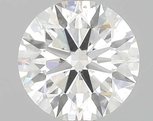 0.92 carat I-SI1 Excellent cut Natūralus Round Deimantas (1)
