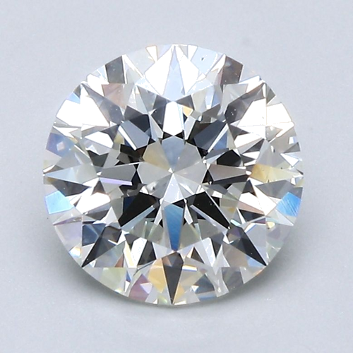 2.01 carat I-VS1 Excellent cut Natūralus Round Deimantas (1)