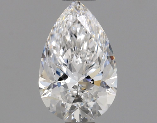 0.7 carat D-VS2 Natūralus Pear Deimantas (1)