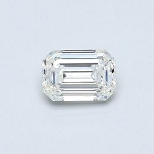 0.35 carat H-VVS2 Natūralus Emerald Deimantas (1)