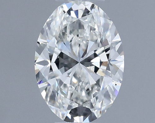 0.4 carat G-SI1 Natūralus Oval Deimantas (1)