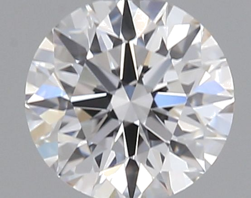 0.37 carat F-VVS2 Excellent cut Natūralus Round Deimantas (1)