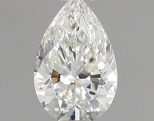0.53 carat G-VVS2 Natūralus Pear Deimantas (1)