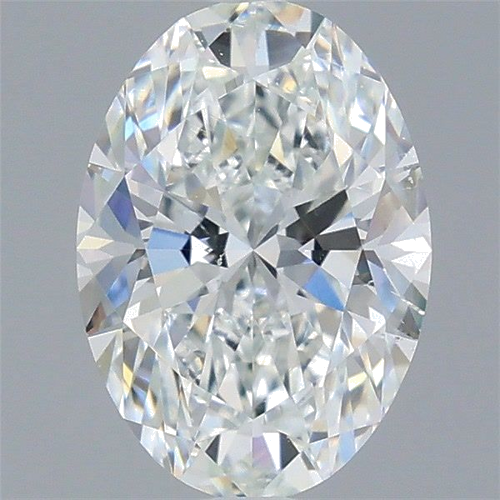 1.52 carat E-SI1 Natūralus Oval Deimantas (1)