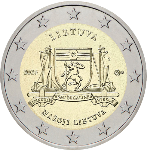 2025 Lithuania Minor Lithuania 2 euro coin (1)