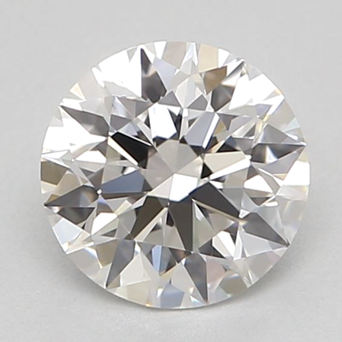 0.51 carat F-VVS1 Excellent cut Natūralus Round Deimantas (1)