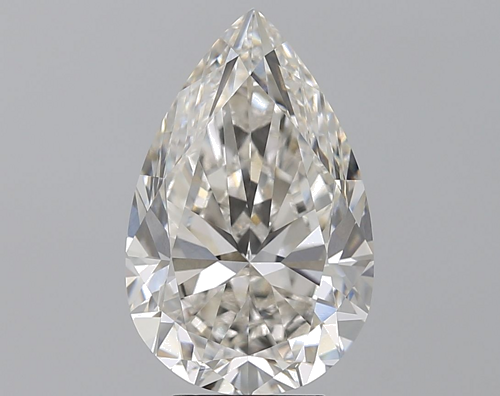 5.26 carat H-VVS2 Natūralus Pear Deimantas (1)