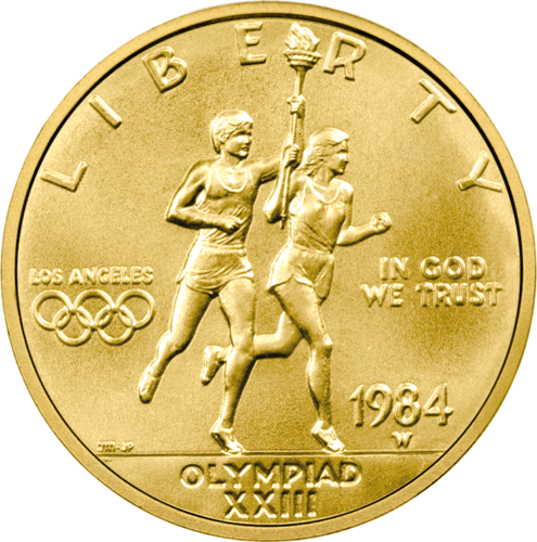 1984 US Olympic Games $10 gold coin (1)