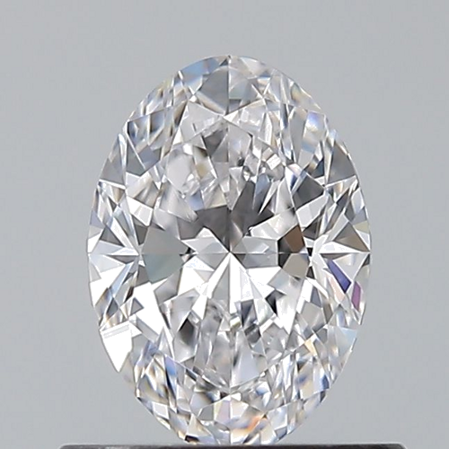 0.6 carat D-VVS1 Natūralus Oval Deimantas (1)