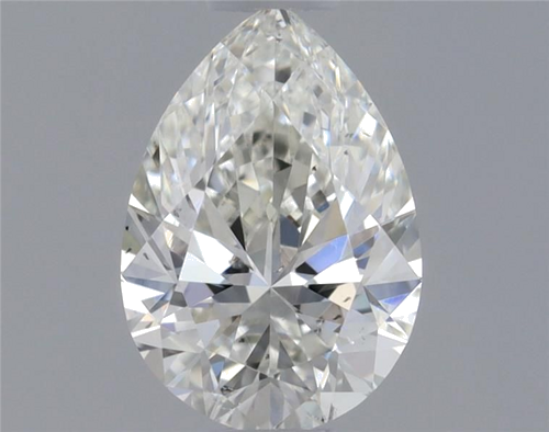 0.44 carat J-SI1 Natūralus Pear Deimantas (1)
