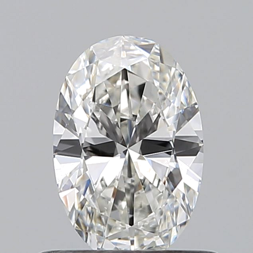 0.51 carat G-VVS2 Natūralus Oval Deimantas (1)