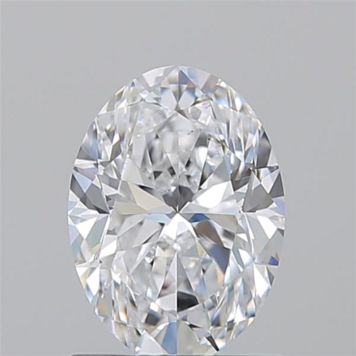 1.3 carat D-VS1 Natūralus Oval Deimantas (1)