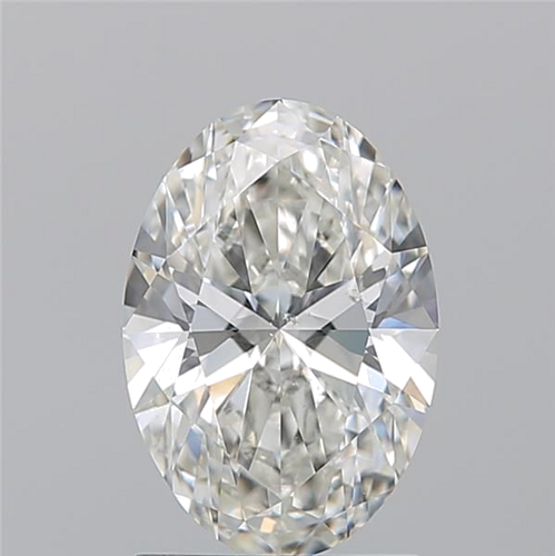 1.51 carat I-SI1 Natūralus Oval Deimantas (1)