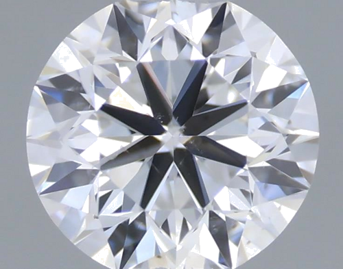 0.45 carat D-SI1 Very Good cut Natūralus Round Deimantas (1)
