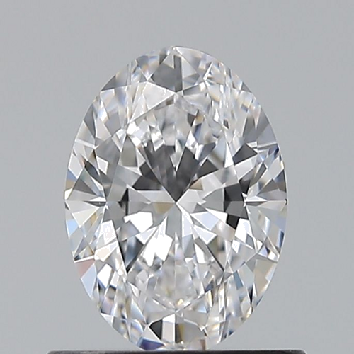 0.7 carat D-VVS2 Natūralus Oval Deimantas (1)