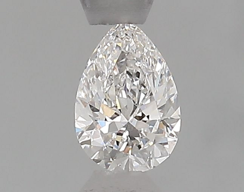 0.35 carat E-VS2 Natūralus Pear Deimantas (1)