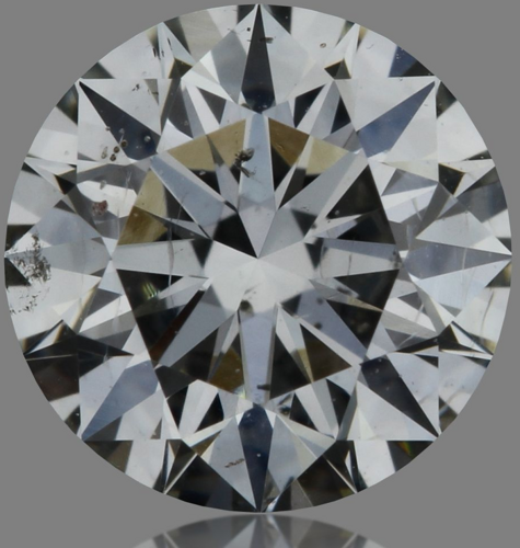0.56 carat H-SI2 Excellent cut Natūralus Round Deimantas (1)