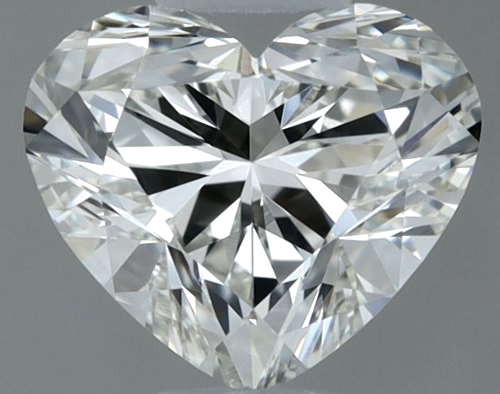 0.5 carat J-VS1 Natūralus Heart Deimantas (1)